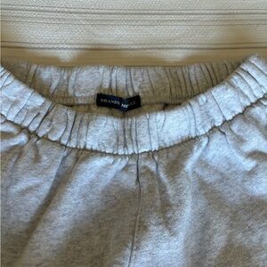 Brandy Melville Ash Grey Sweatpants